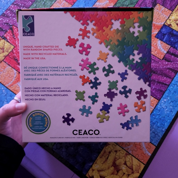 Ceaco Tetris candy 750-piece jigsaw puzzle - Picture 2 of 4